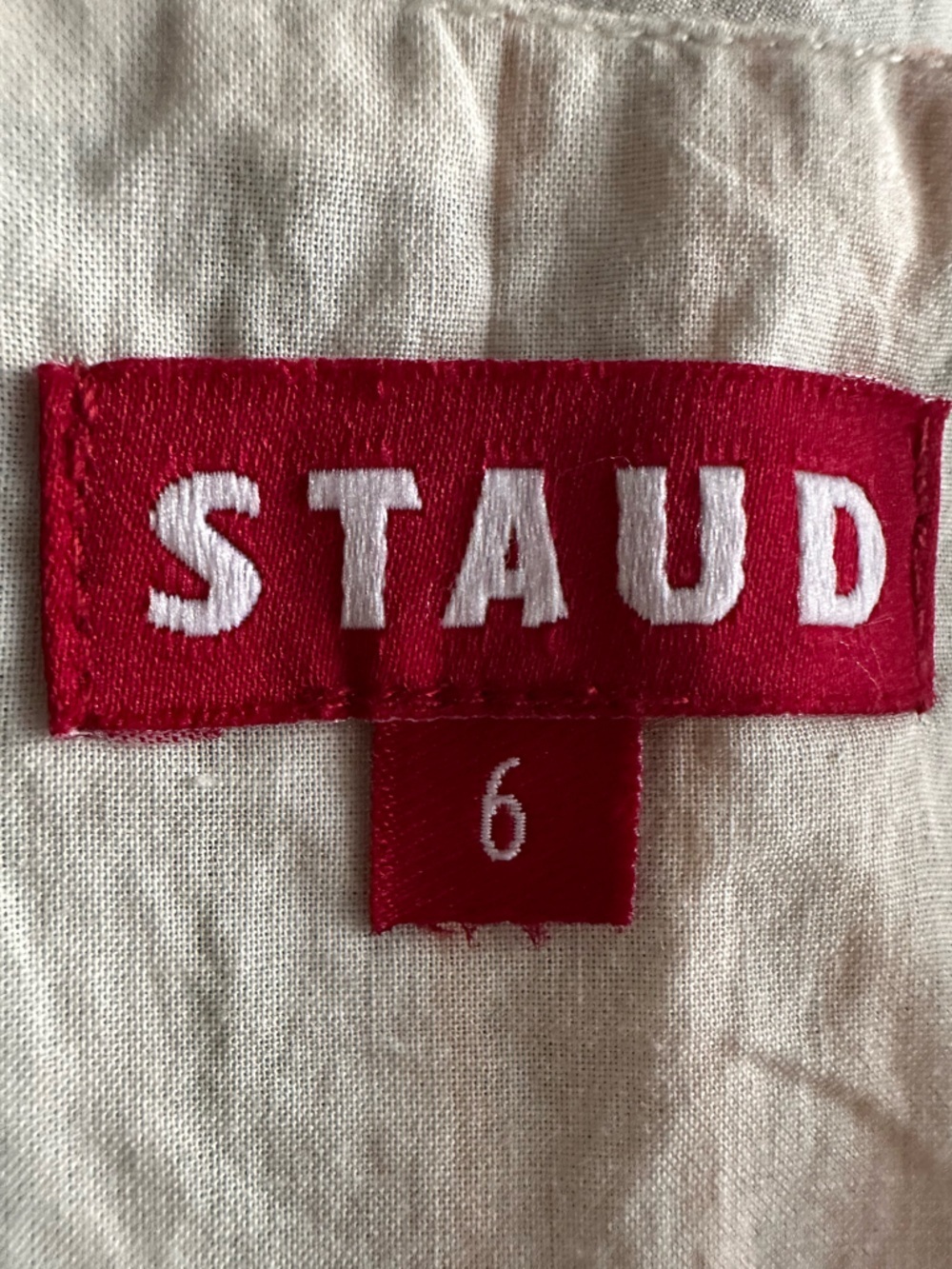 STAUD Rigina Linen Top - Picture 6 of 9